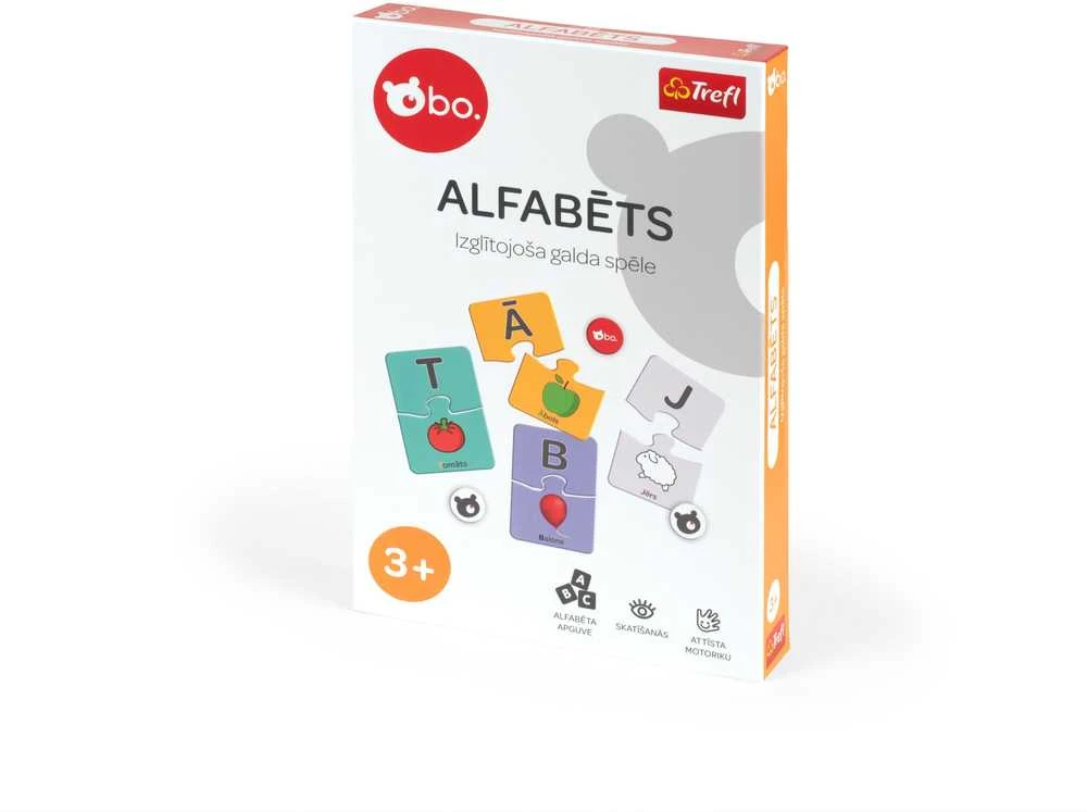 bo. Mokomasis žaidimas „Abėcėlė“ (Latvių kalba)