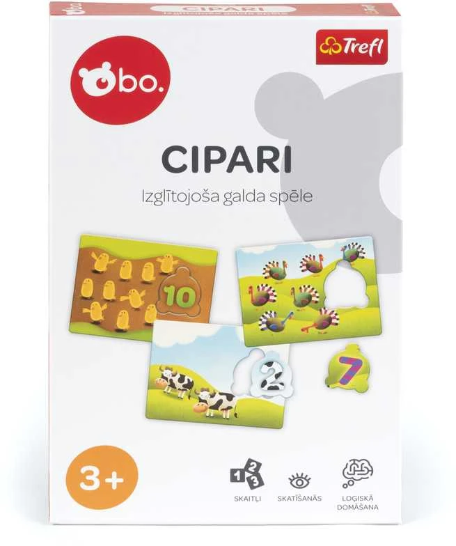 BO Izglītojošā galda spēle "Cipari" (Latviešu val.)