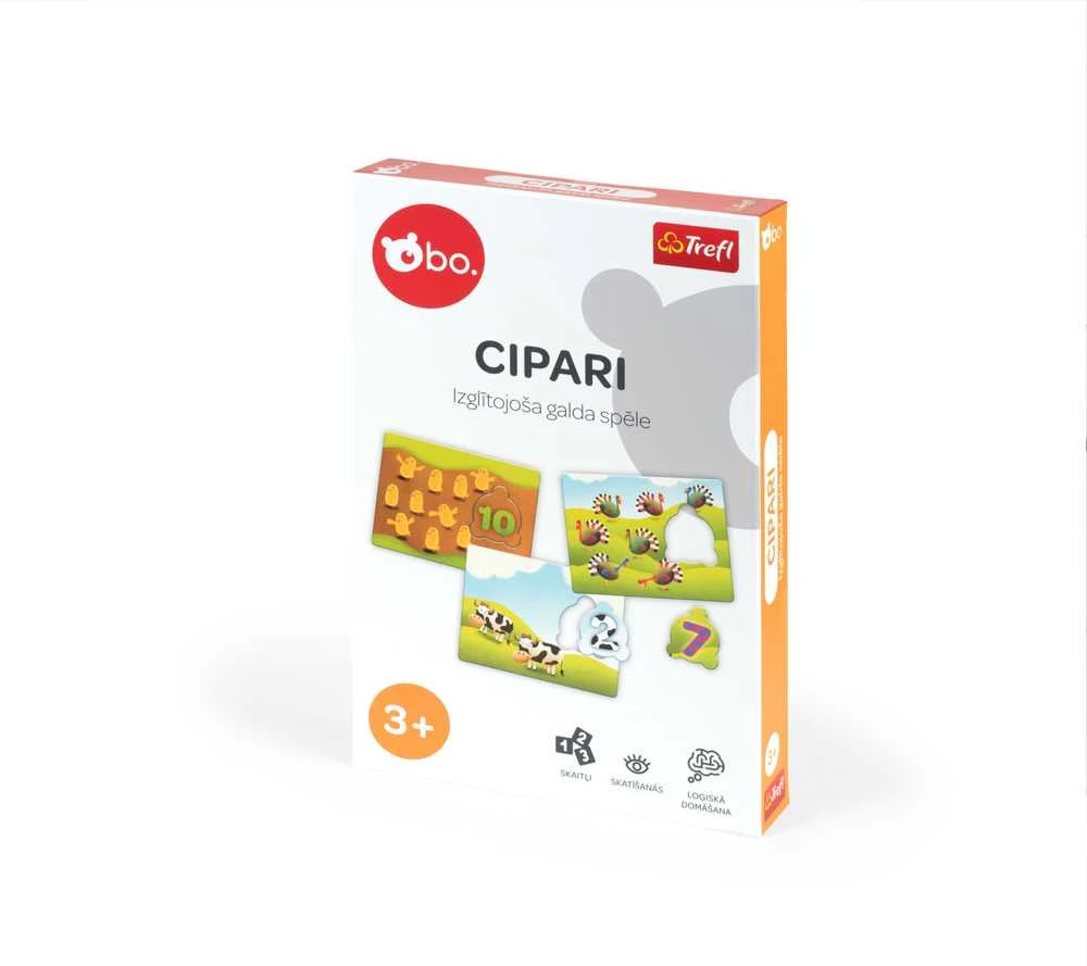 BO Izglītojošā galda spēle "Cipari" (Latviešu val.)