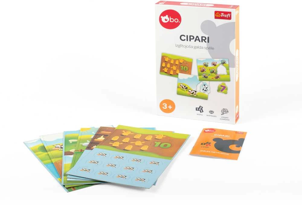 BO Izglītojošā galda spēle "Cipari" (Latviešu val.)
