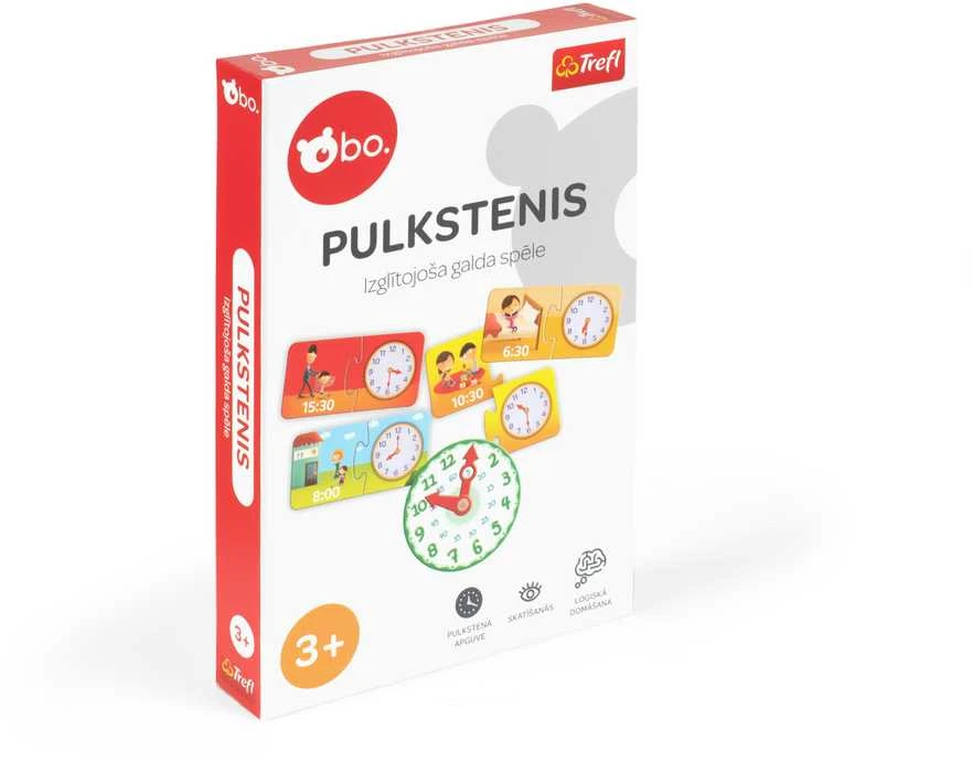 BO Izglītojošā galda spēle "Pulkstenis" (Latviešu val.)