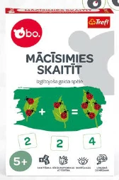 bo. Edukacinis stalo žaidimas Skaičiavimas, latvių kalba,