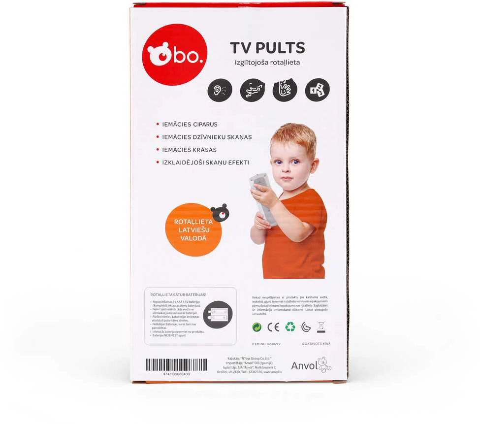 bo. Lavinamasis TV pultas (Latvių kalba)