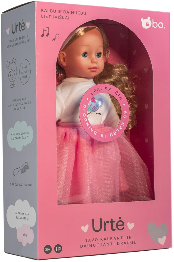 bo. ŽAISLINĖ LĖLĖ MOLLY 50ŽODŽIŲ LT BD1225LT