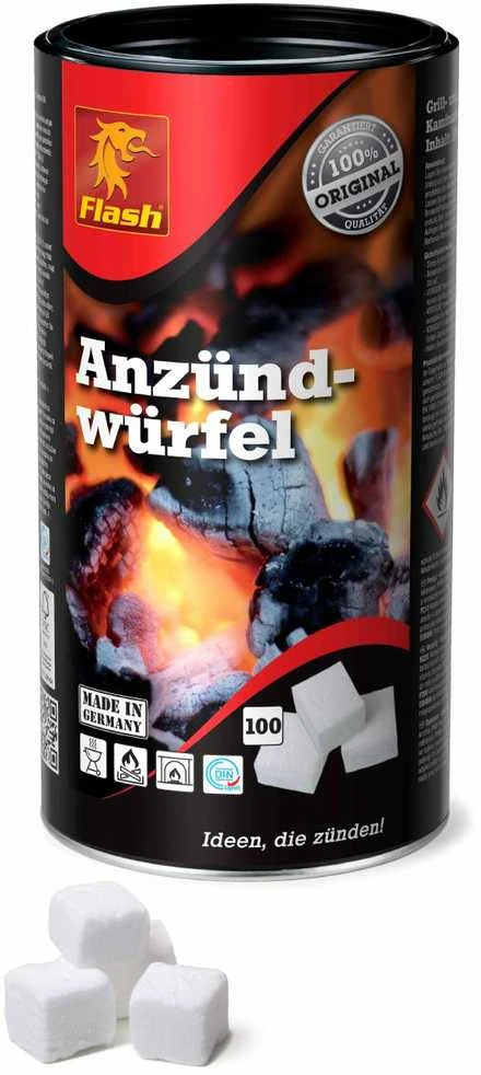 Boomex Uždegimo kubeliai BALTI 100 vnt.