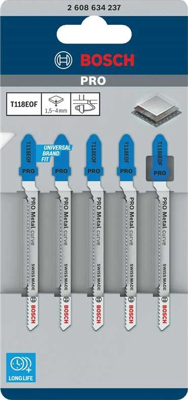 Bosch 5 siaurapj.pjūkleliai T 118 BOF