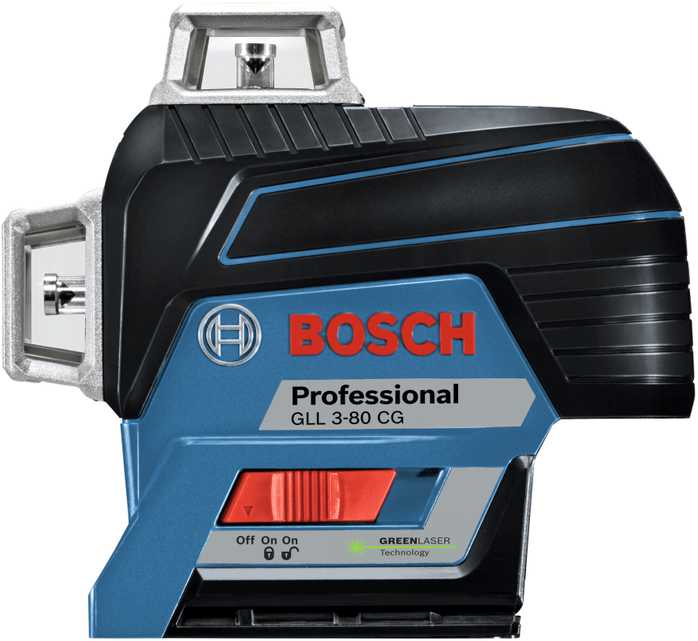 Bosch Linijinis lazerinis nivelyras GLL 3-80 CG Professional (0601063T00)