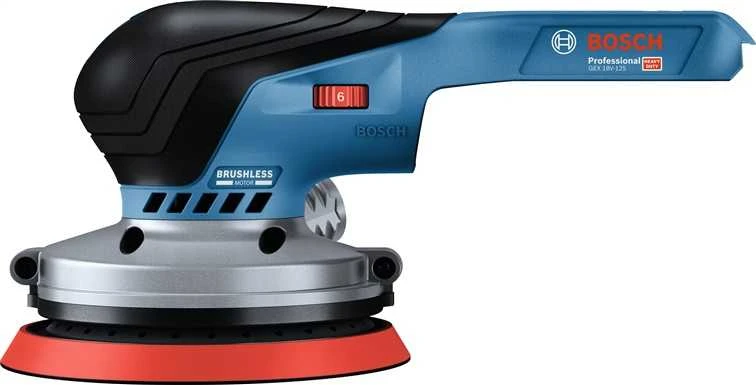 Bosch Ekscentrinis šlifuoklis GEX 18V-125, be akumuliatoriaus ir kroviklio