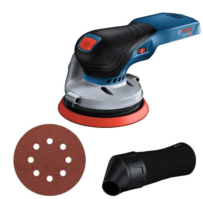 Bosch Ekscentrinis šlifuoklis GEX 18V-125, be akumuliatoriaus ir kroviklio