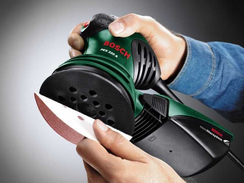 Bosch PEX 220 A Ekscentrinis šlifuoklis