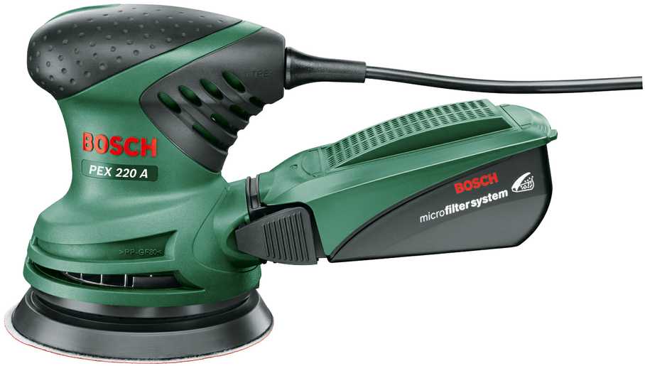 Bosch PEX 220 A Ekscentrinis šlifuoklis