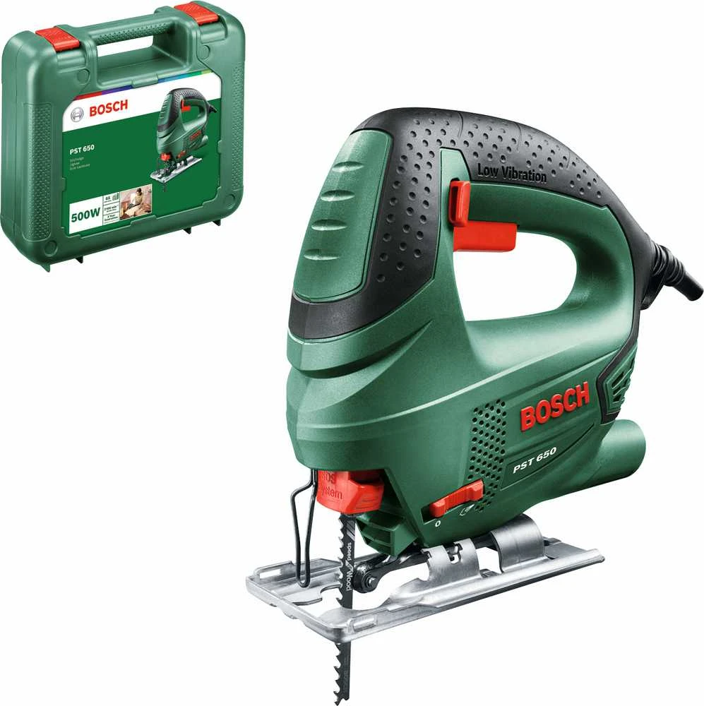 Bosch Siaurapjūklis | PST 650 | 500 W | Plastic case