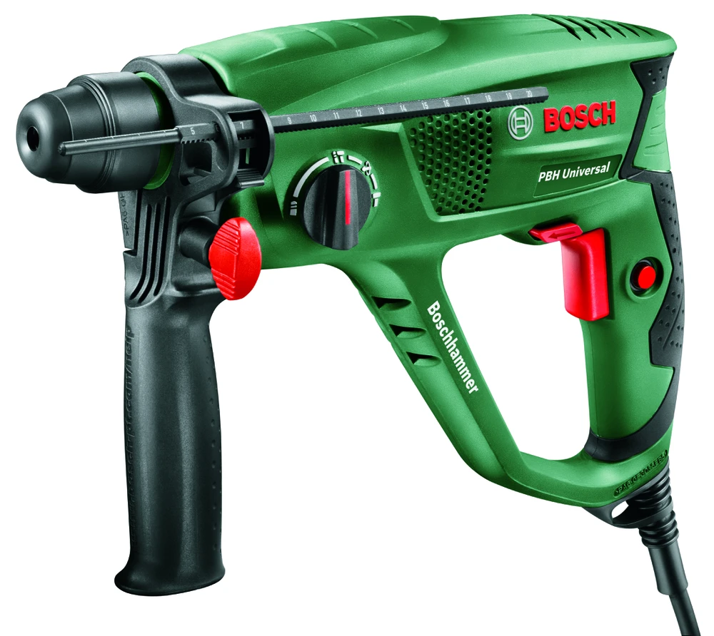 Perforatorius Bosch PBH 2100 RE + 2 kaltai ir grąžtai