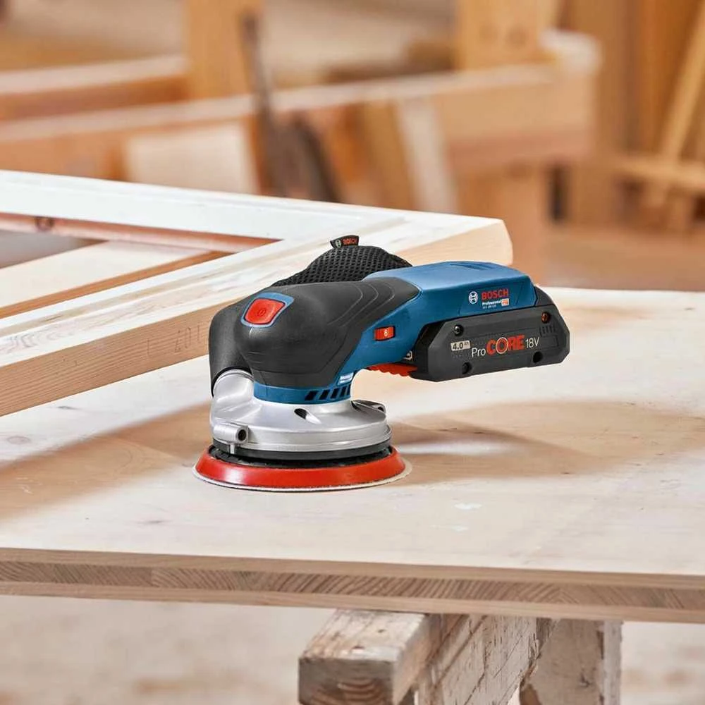 Bosch GEX 18V-125, be akumuliatoriaus ir kroviklio Ekscentrinis šlifuoklis