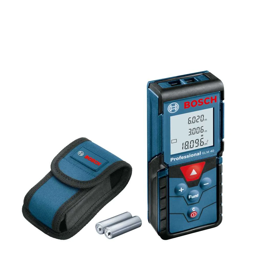 Lazerinis atstumo matuoklis Bosch GLM 40 PROFESSIONAL