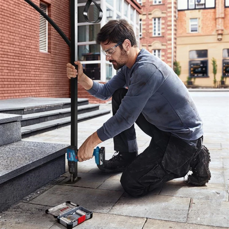 Grąžtas Bosch Carruzzo CORDLESS DRILL GSB-185 LI 18V 1X2.0AH
