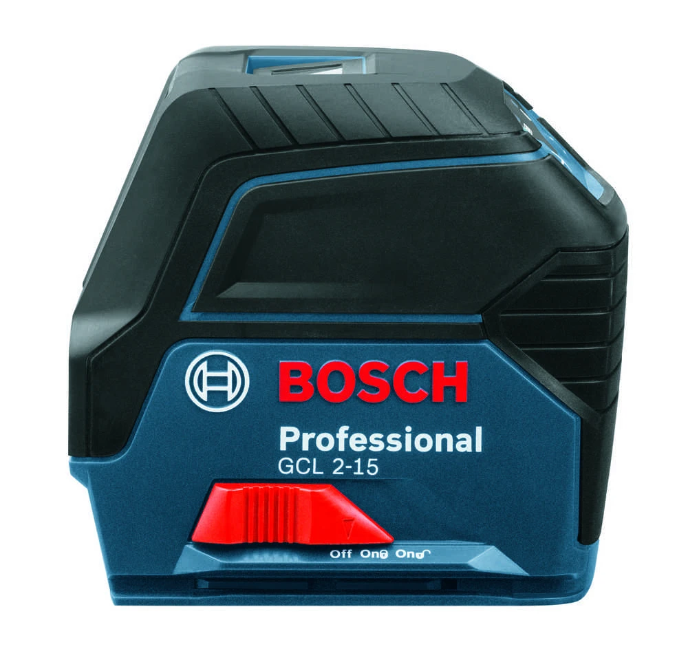 Bosch Kombinuotasis lazeris GCL 2-15 + 3x1.5V AA + krepšys