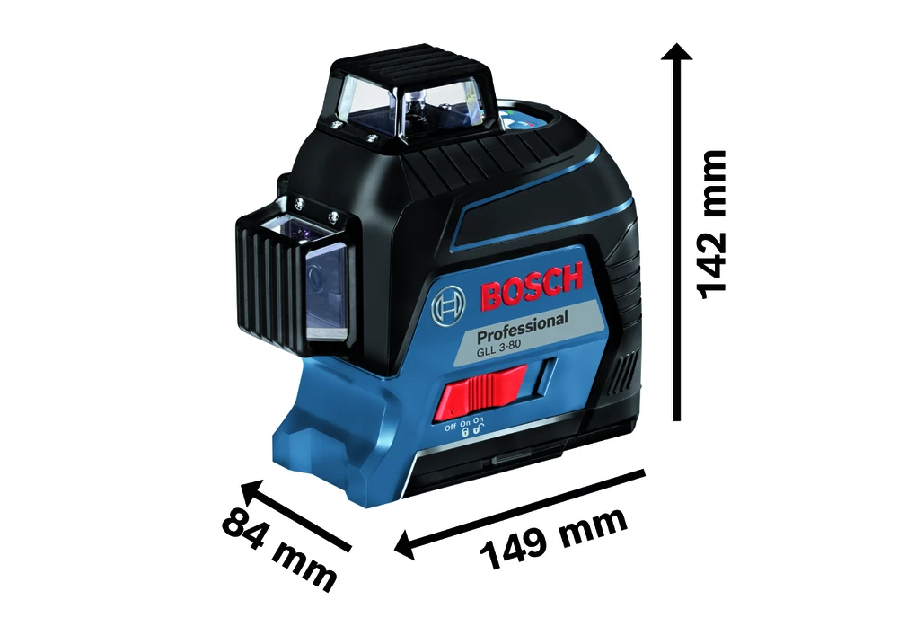 Bosch Linijinis lazerinis nivelyras GLL 3-80