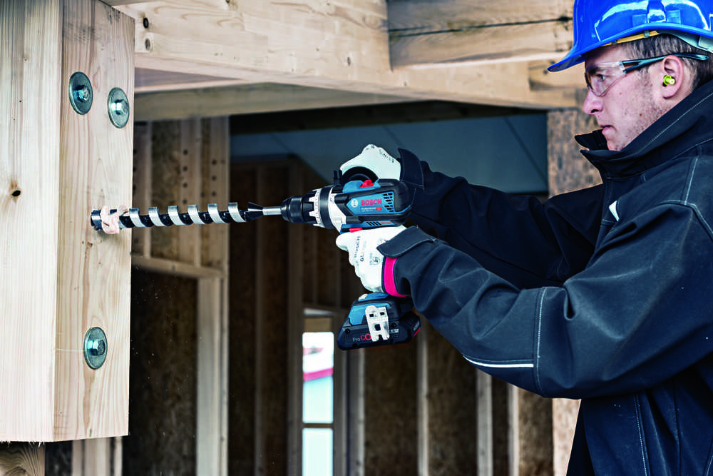 Bosch GSB 18V-110 C, CT be akumuliatoriaus ir kroviklio