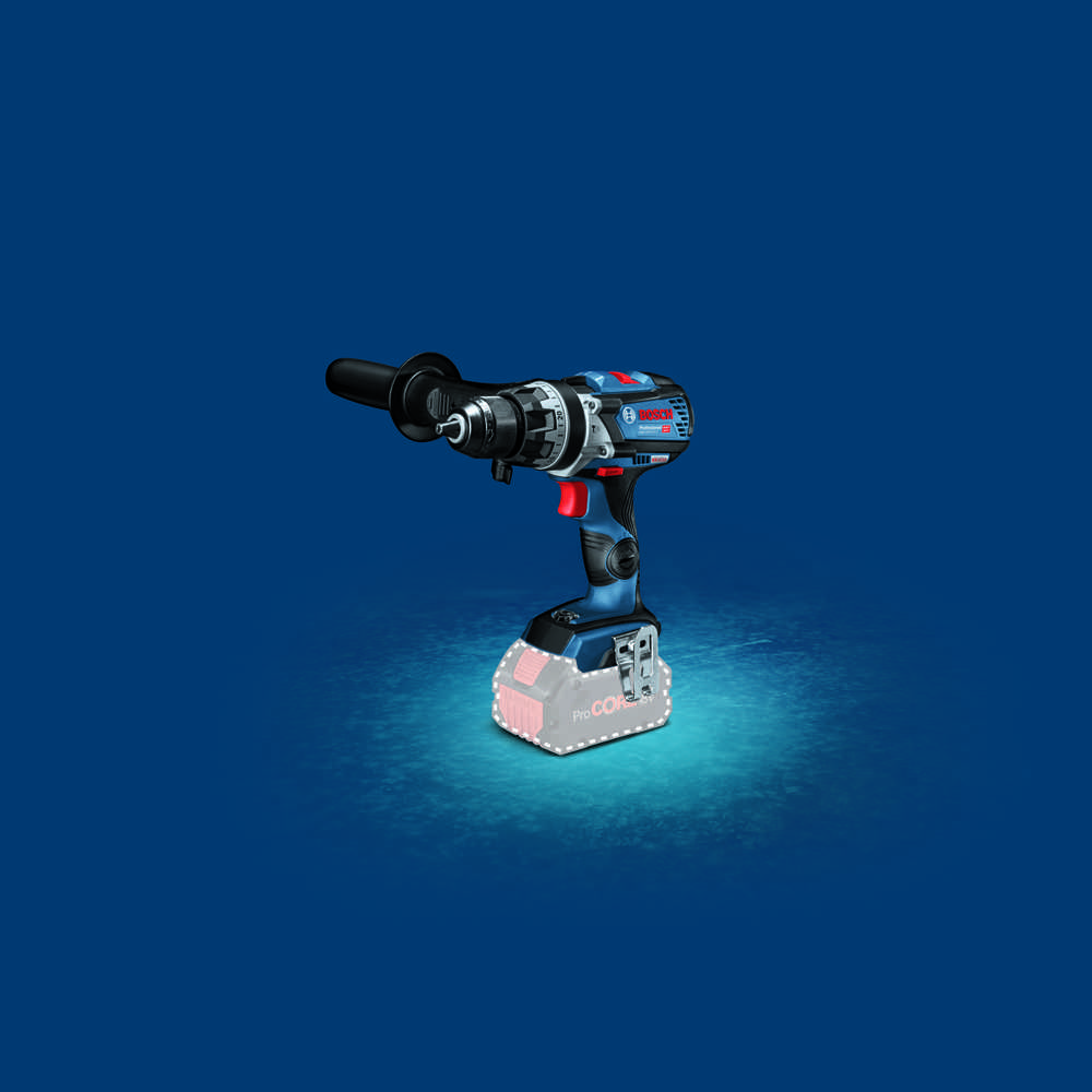 Bosch GSB 18V-110 C, CT be akumuliatoriaus ir kroviklio