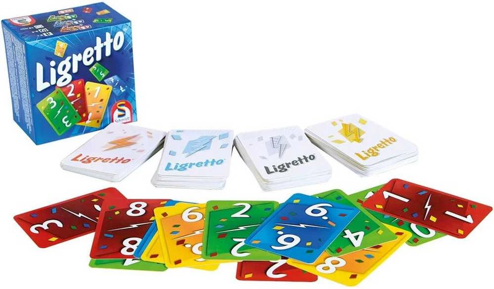 BRAIN GAMES kortų žaidimas Ligretto Mėlyna, 1307