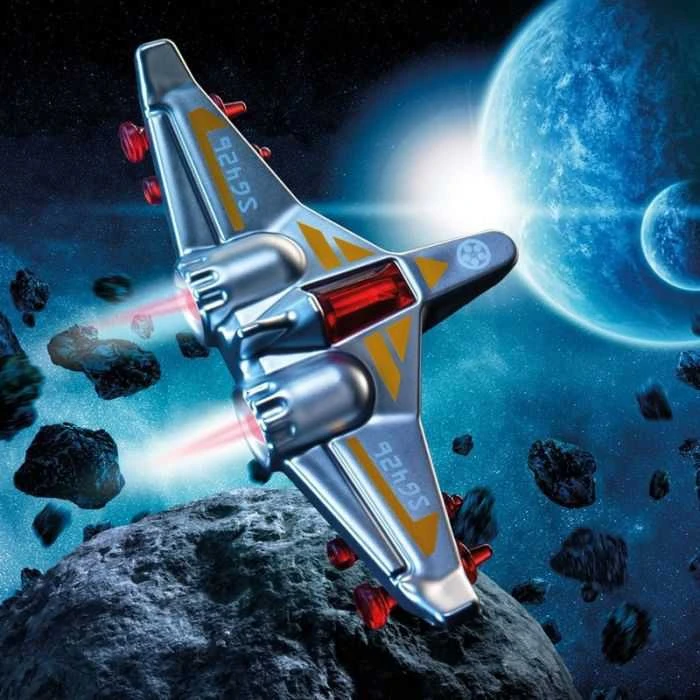 Loginis stalo žaidimas „Asteroid Escape“ (lietuvių k.)