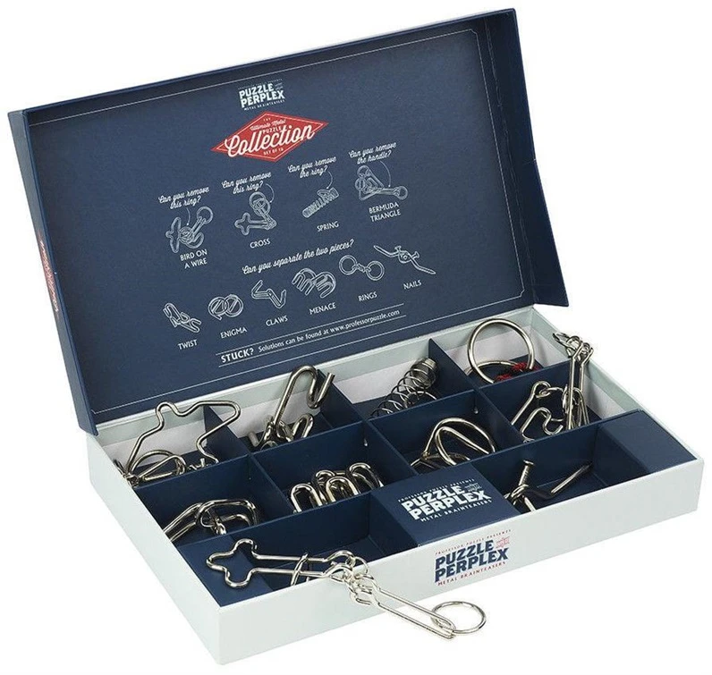Brain_Games Stalo žaidimas Professor Puzzle Perplex Range Set Of 10