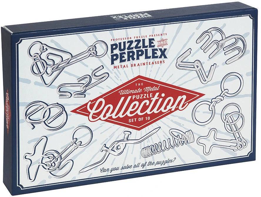 Brain_Games Stalo žaidimas Professor Puzzle Perplex Range Set Of 10