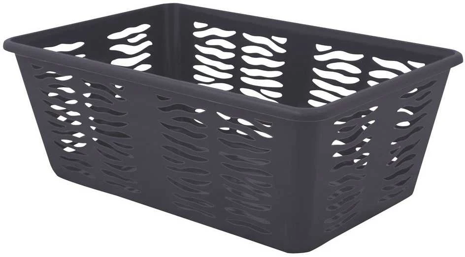 Branq RÓŻNE KOSZYK PLAST 3 11X30X19 ANTRACYT