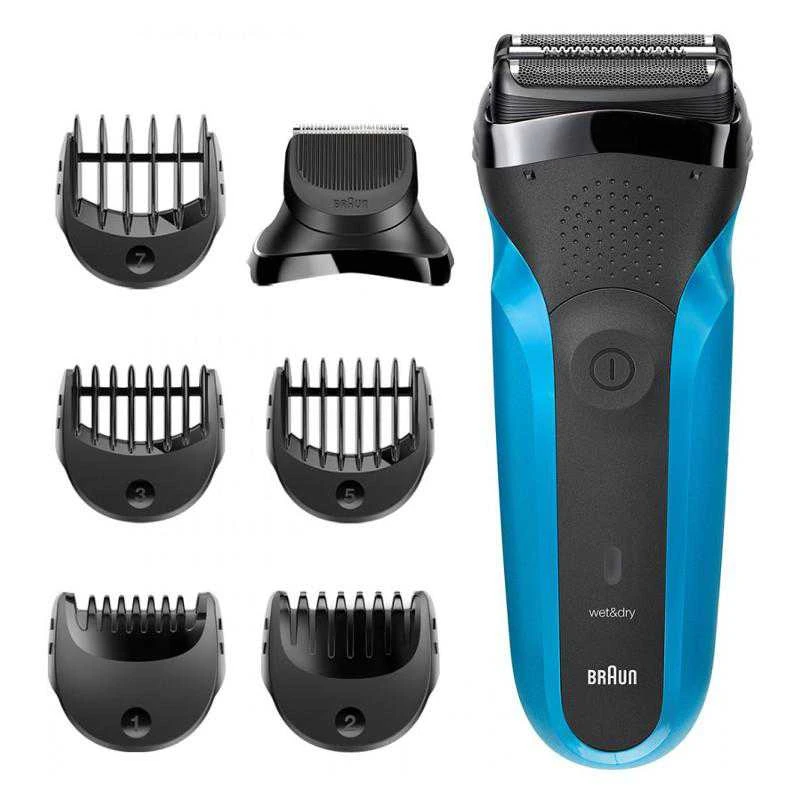 Barzdaskutė Braun 310BT WD, ni-mh, mėlyna sp./juoda sp.