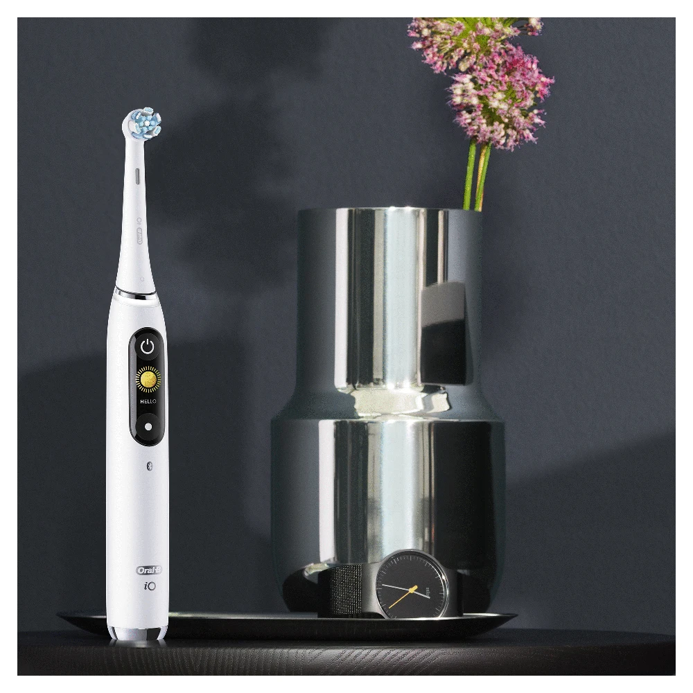 ORAL-B iO Series 9N Elektrinis dantų šepetėlis, baltos spalvos