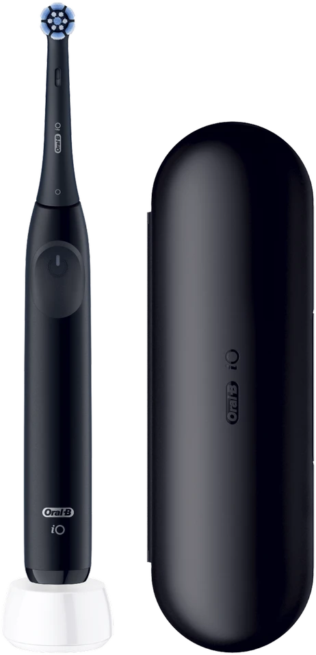 Braun iOS2.1D9.2K Oral-B iO2 Elektrinis Dantų Šepetėlis Night Juodas + Kelioninis Dėklas