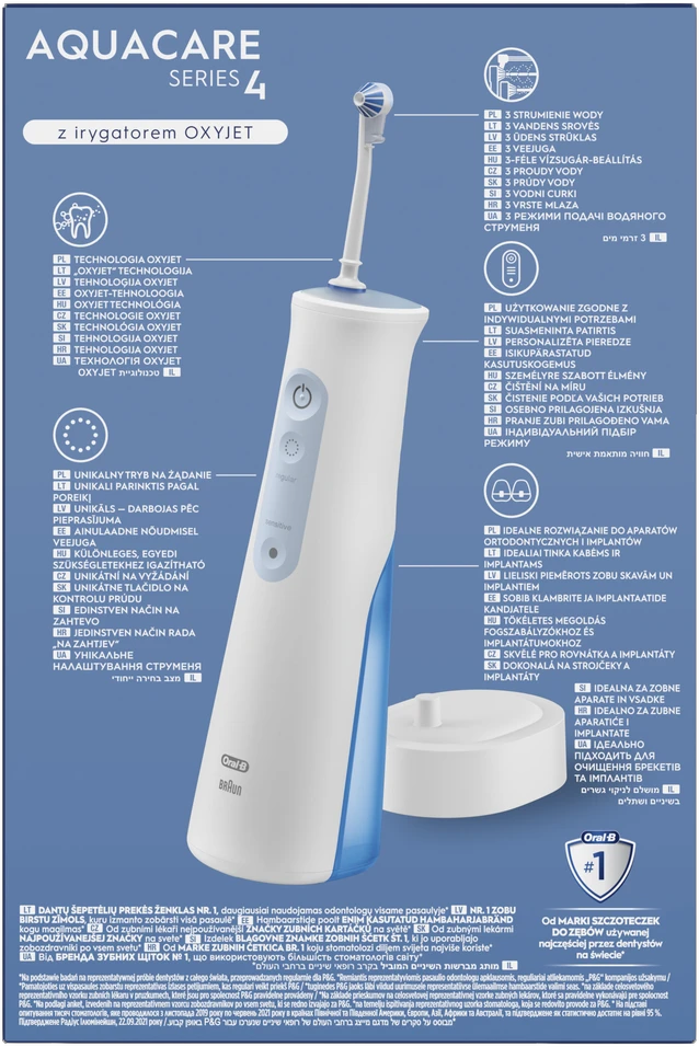 Burnos irigatorius Oral-B AquaCare 4