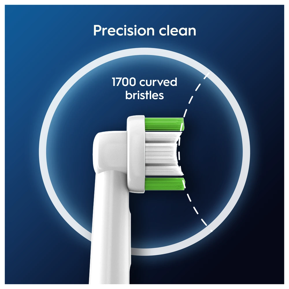 Braun Oral-B EB20-6 Precision Clean Pro Dantų Šepetėlio Galvutės, 6 Vnt.