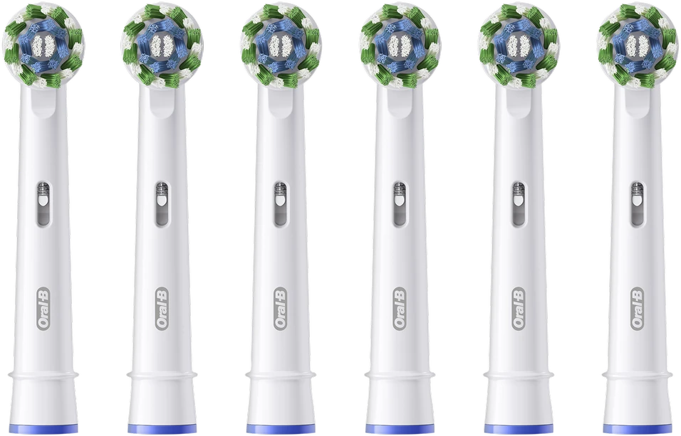 Braun Oral-B EB50-6 Cross Action Pro Dantų Šepetėlio Galvutės, 6 Vnt.