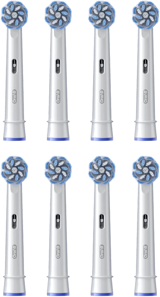EB60-8 Braun Oral-B SENSITIVE Labai labai plonas Elektrinio Dantų Šepetėlio Galvutės