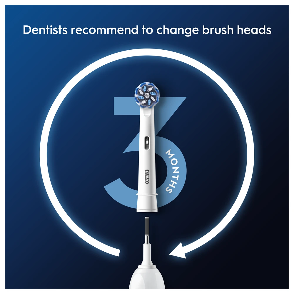 EB60-8 Braun Oral-B SENSITIVE Labai labai plonas Elektrinio Dantų Šepetėlio Galvutės