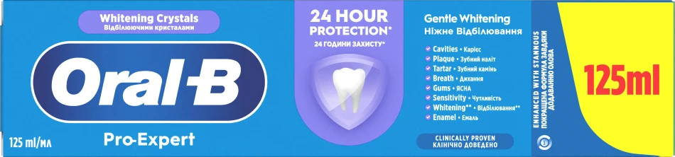Braun Oral-B Pro-Expert Gentle Whitening Dantų pasta, 125 ml