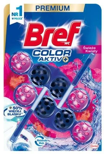 Bref WC valiklis-gaiviklis CA Flower 2x50g