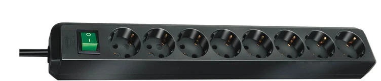 Buitinis ilgintuvas BRENNENSTUHL ECO-LINE, 8 vietos, 3 m