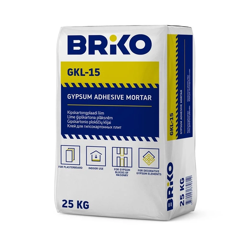 Briko Gipso klijai GKL-15 25 kg (48)