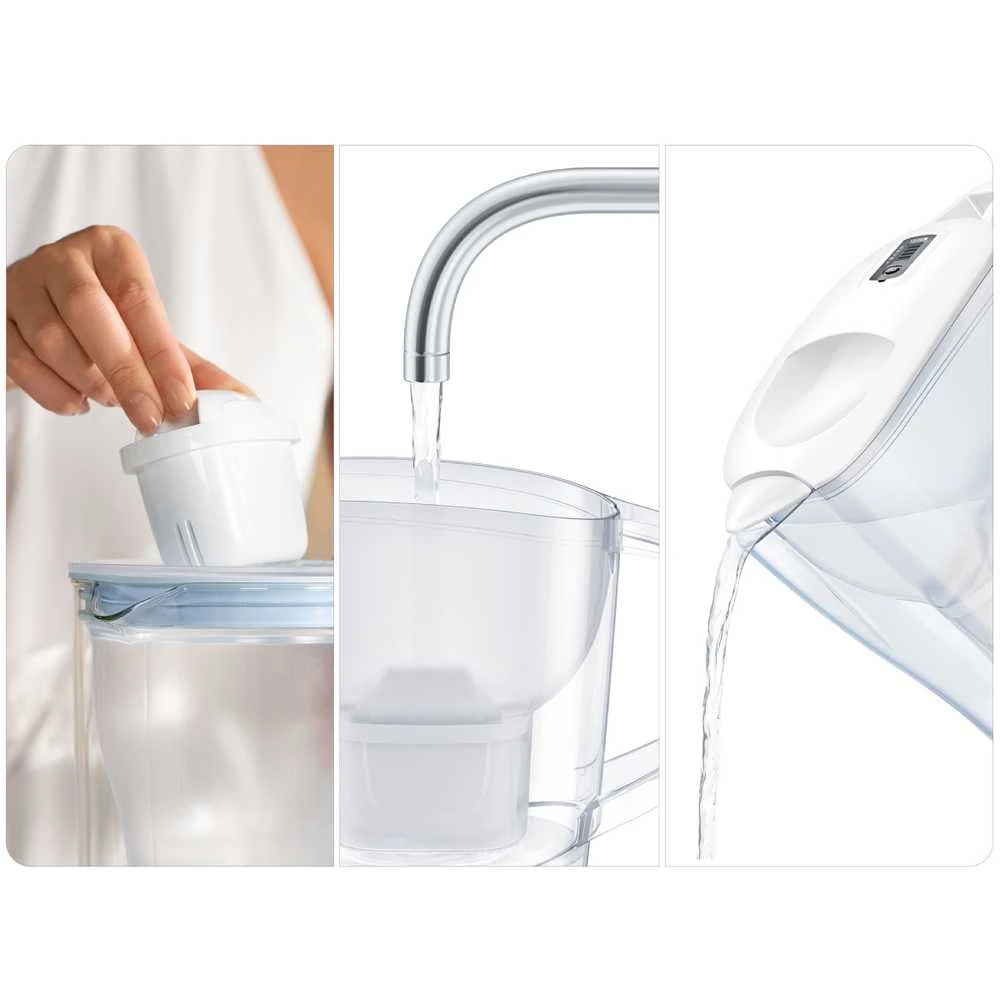 Vandens filtravimo indas Brita ALUNA, 2.4 l, balta