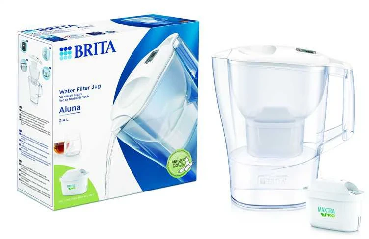 Vandens filtravimo indas Brita ALUNA, 2.4 l, balta sp.