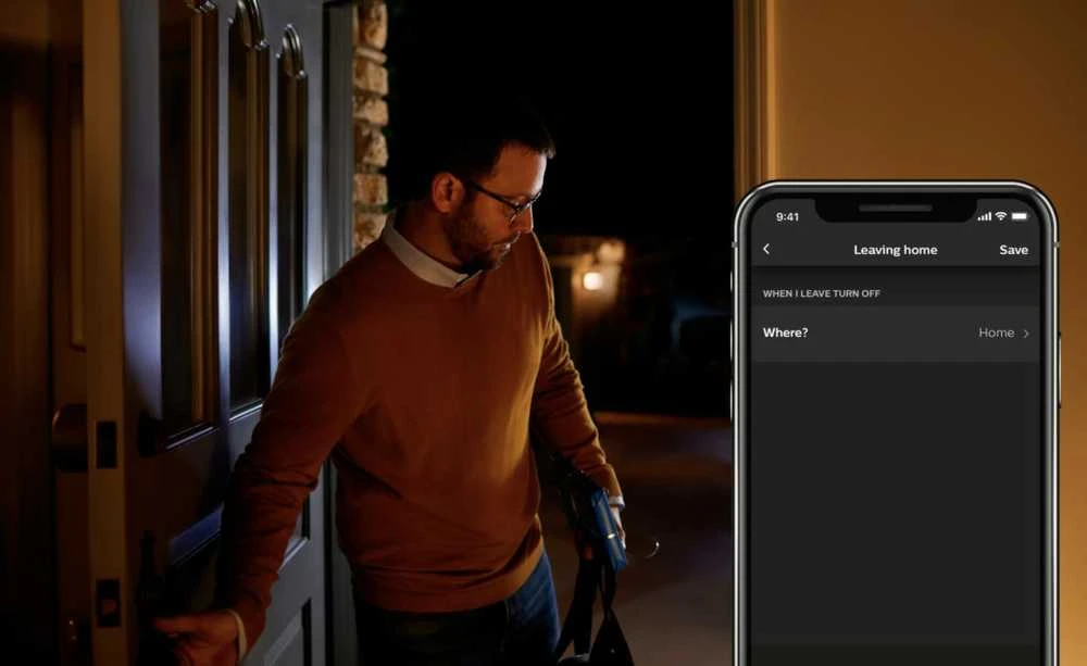 Philips Hue Stulpinis lauko šviestuvas Turaco (Baltos šviesos)