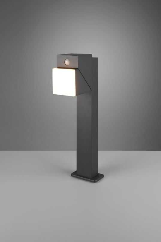 Laisvai pastatomas lauko šviestuvas „Trio Avon“, 7W, LED, IP54, antracito sp., 12 cm x 50 cm
