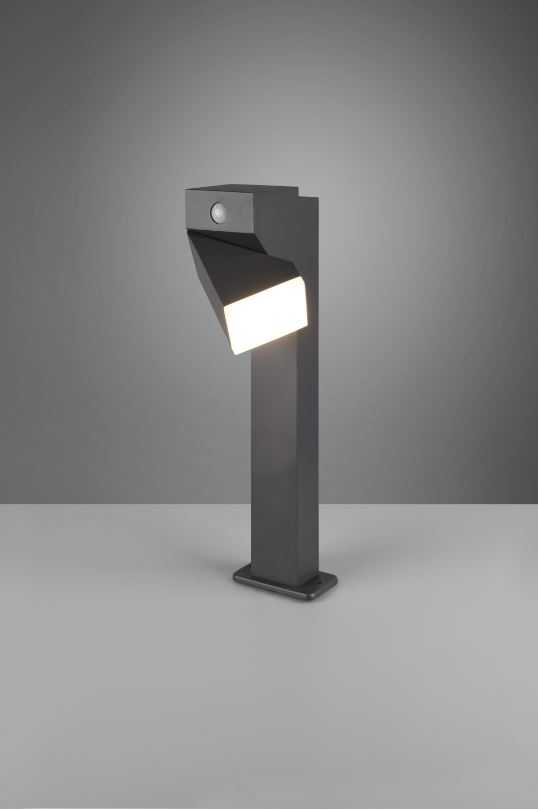 Laisvai pastatomas lauko šviestuvas „Trio Avon“, 7W, LED, IP54, antracito sp., 12 cm x 50 cm