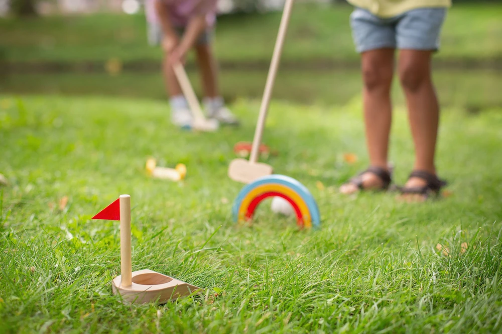 BS TOYS Lauko žaidimas „Golfas“
