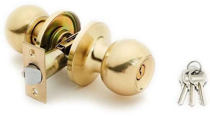 Burbulinė spyna OKKO 607 SB, matinio žalvario spalvos