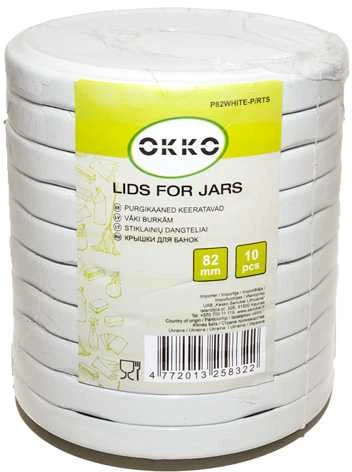 Dangtis Okko, baltas, 82 mm, 10 vnt.