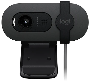 KAMERA LOGITECH BRIO 100 FULL HD JUODA